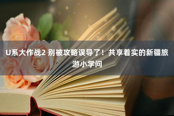 U系大作战2 别被攻略误导了！共享着实的新疆旅游小学问