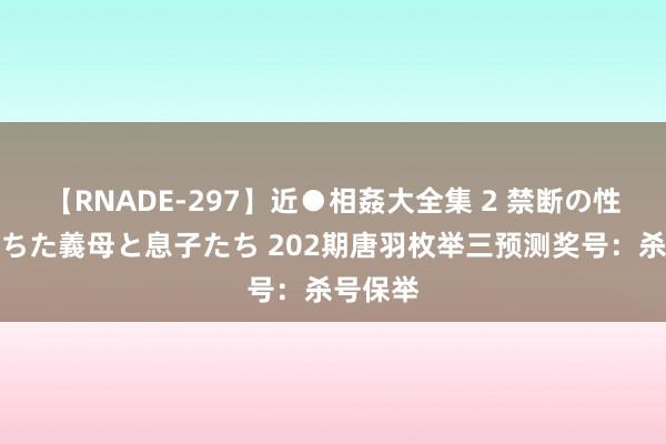 【RNADE-297】近●相姦大全集 2 禁断の性愛に堕ちた義母と息子たち 202期唐羽枚举三预测奖号：杀号保举